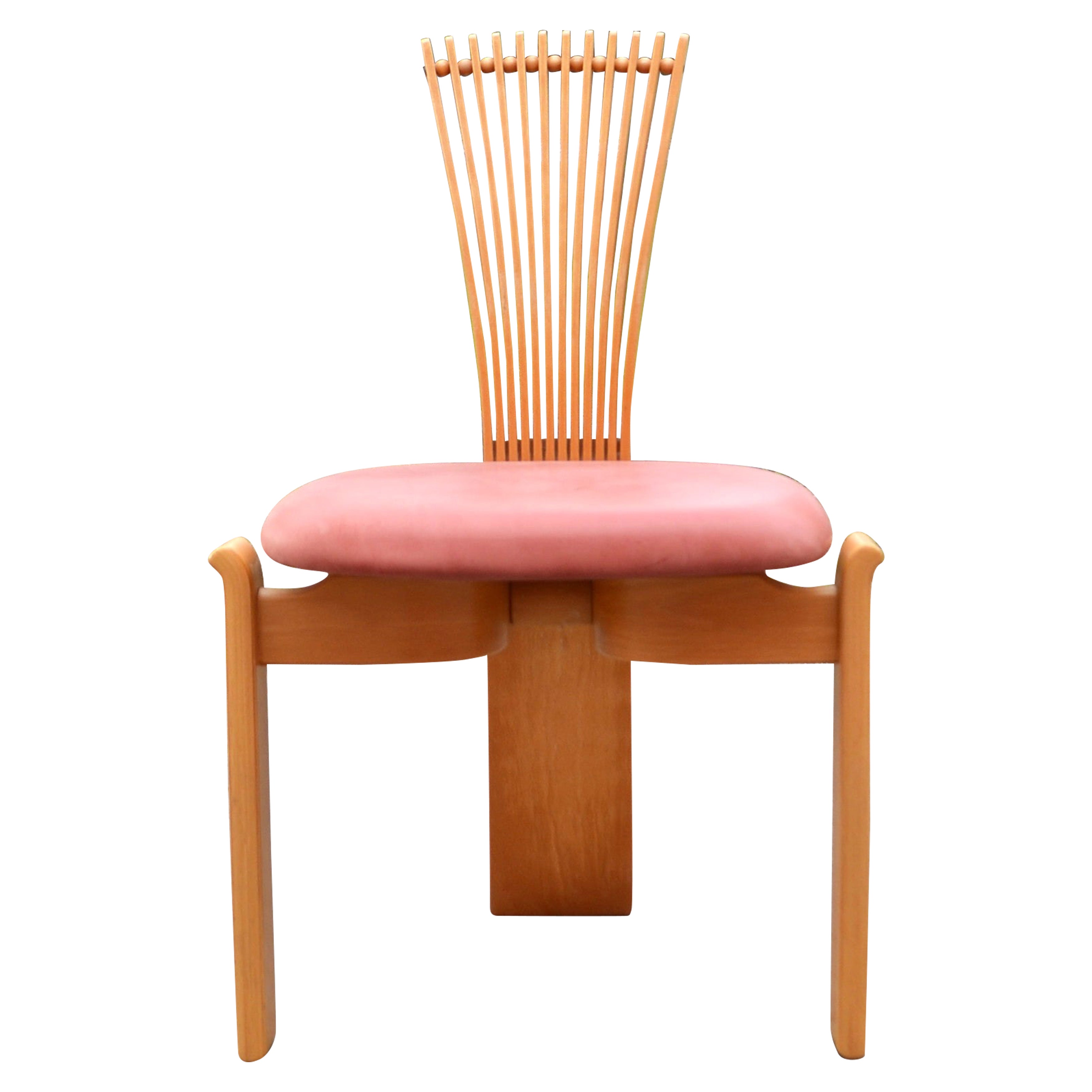 Torstein Nilsen Model No. Chaise en cuir Totem pour Møremøbler AS Ørsta