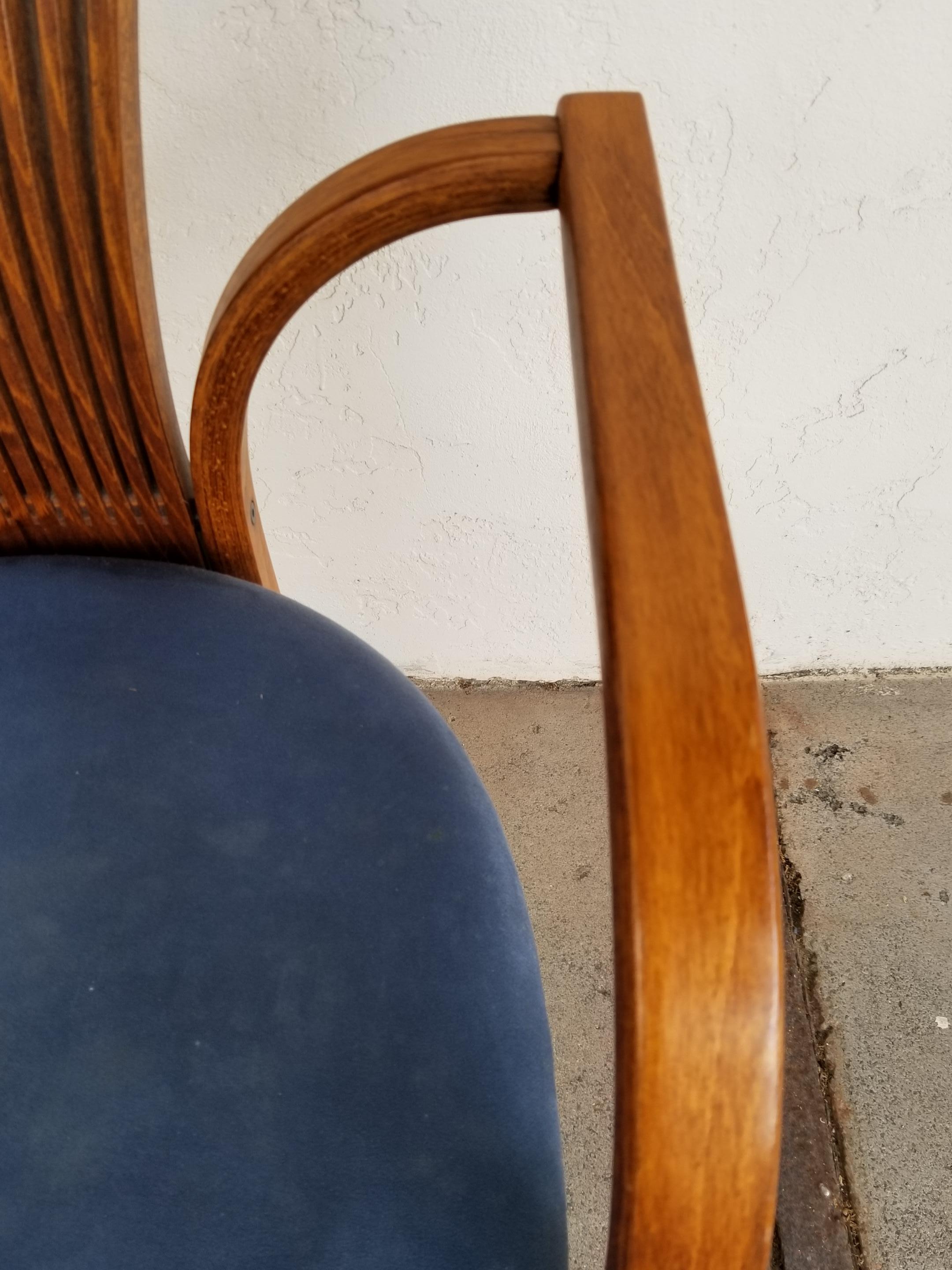 Torstein Nilson Sculptural Scandinavian Modern Dining Chairs 5
