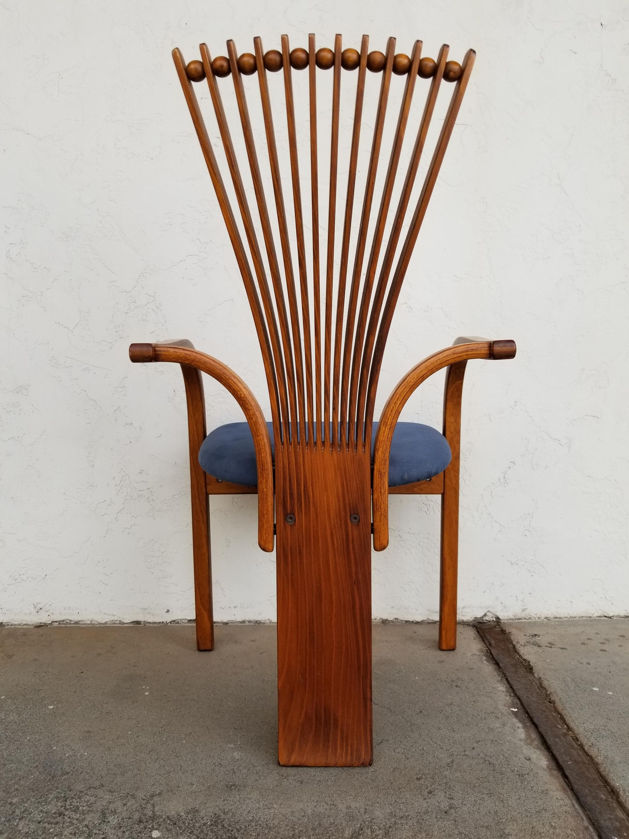 Torstein Nilson Sculptural Scandinavian Modern Dining Chairs In Good Condition In Fulton, CA