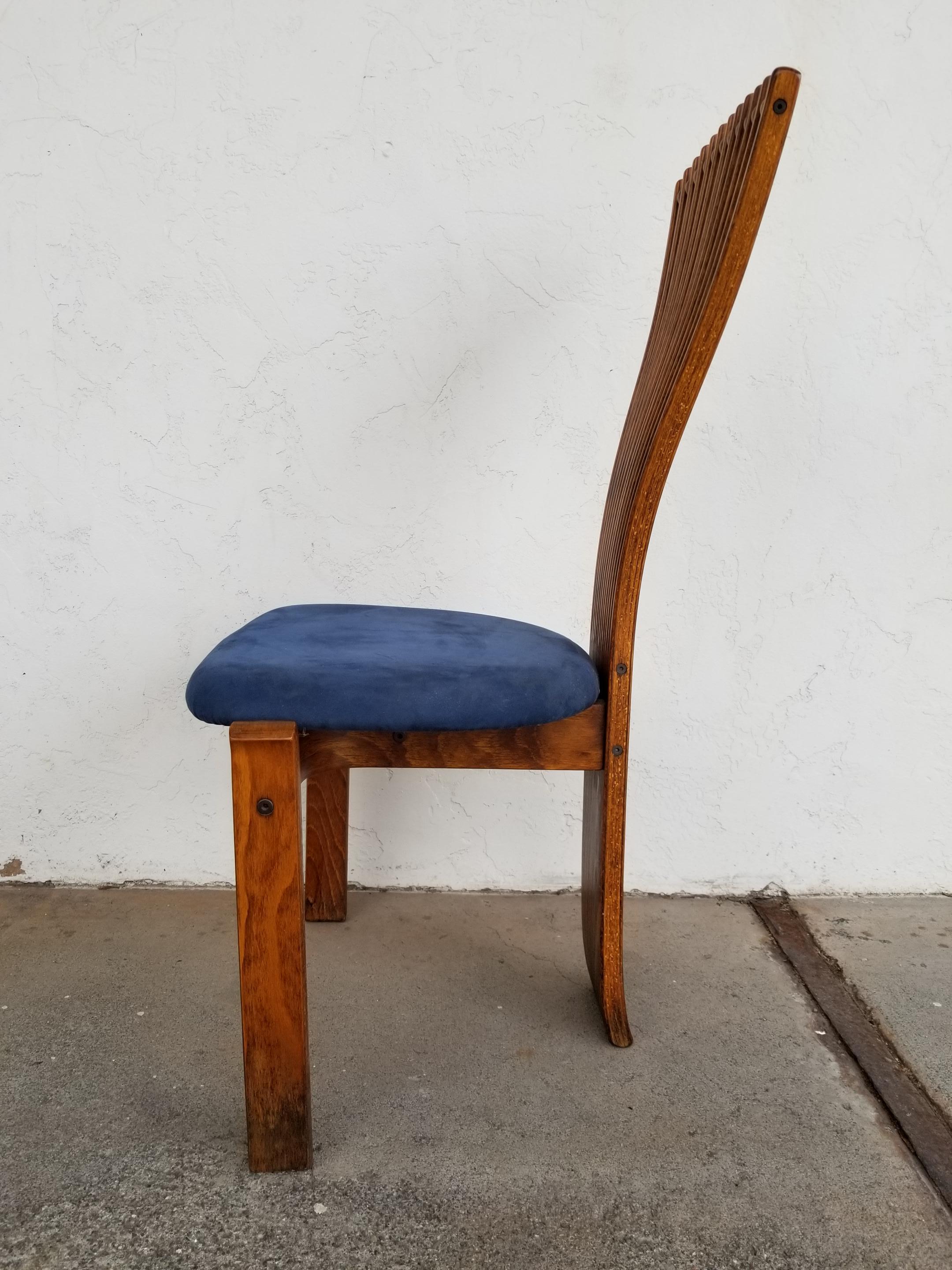 Torstein Nilson Sculptural Scandinavian Modern Dining Chairs 1