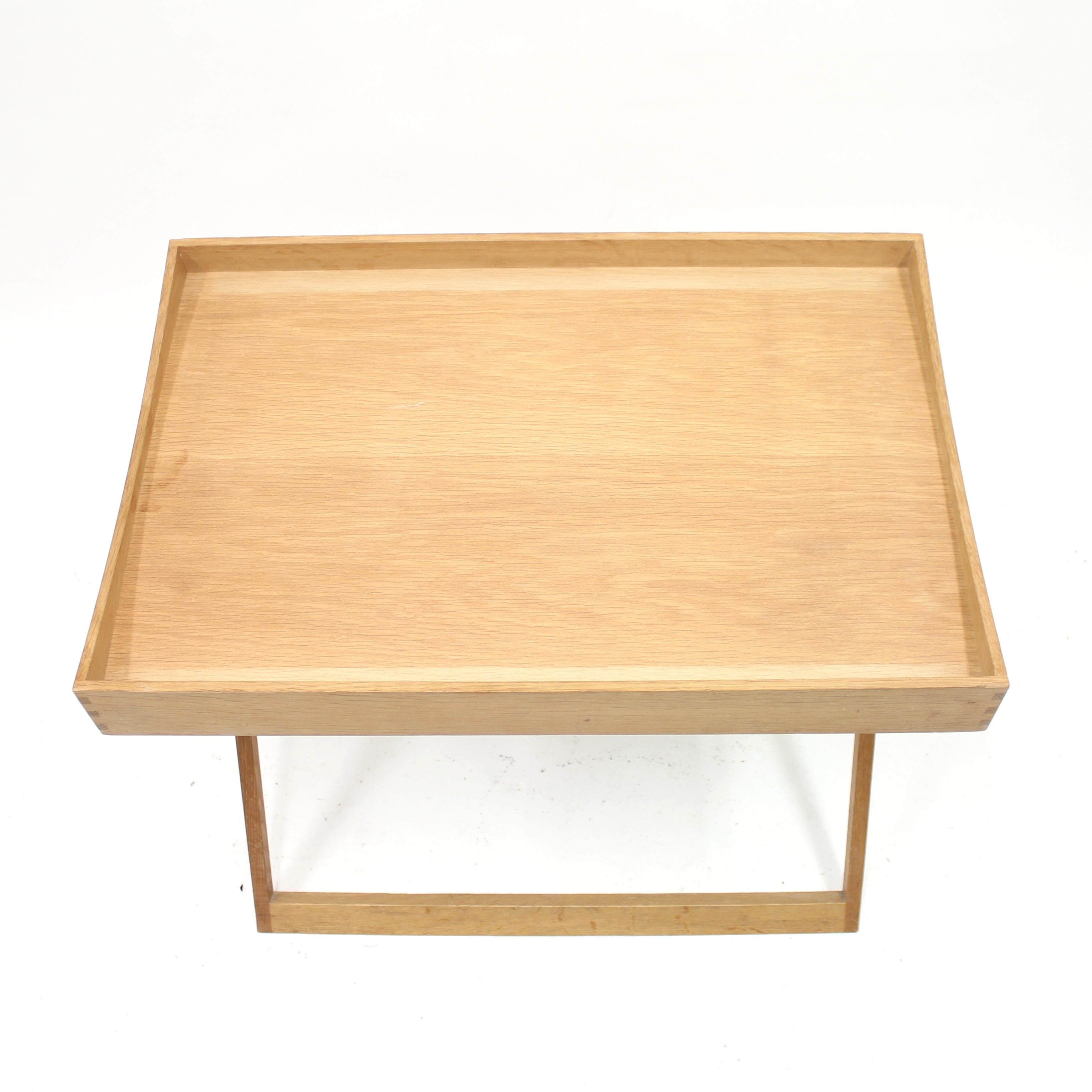 Mid-20th Century Torsten Johansson, Foldable Oak Tray Table for Bo-Ex, 1960s