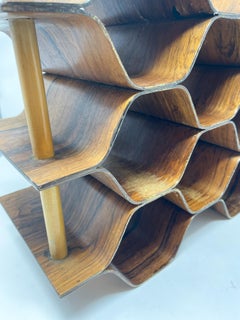 Torsten Johansson Botellero / botellero Producido por AB Formträ, Suecia, años 50