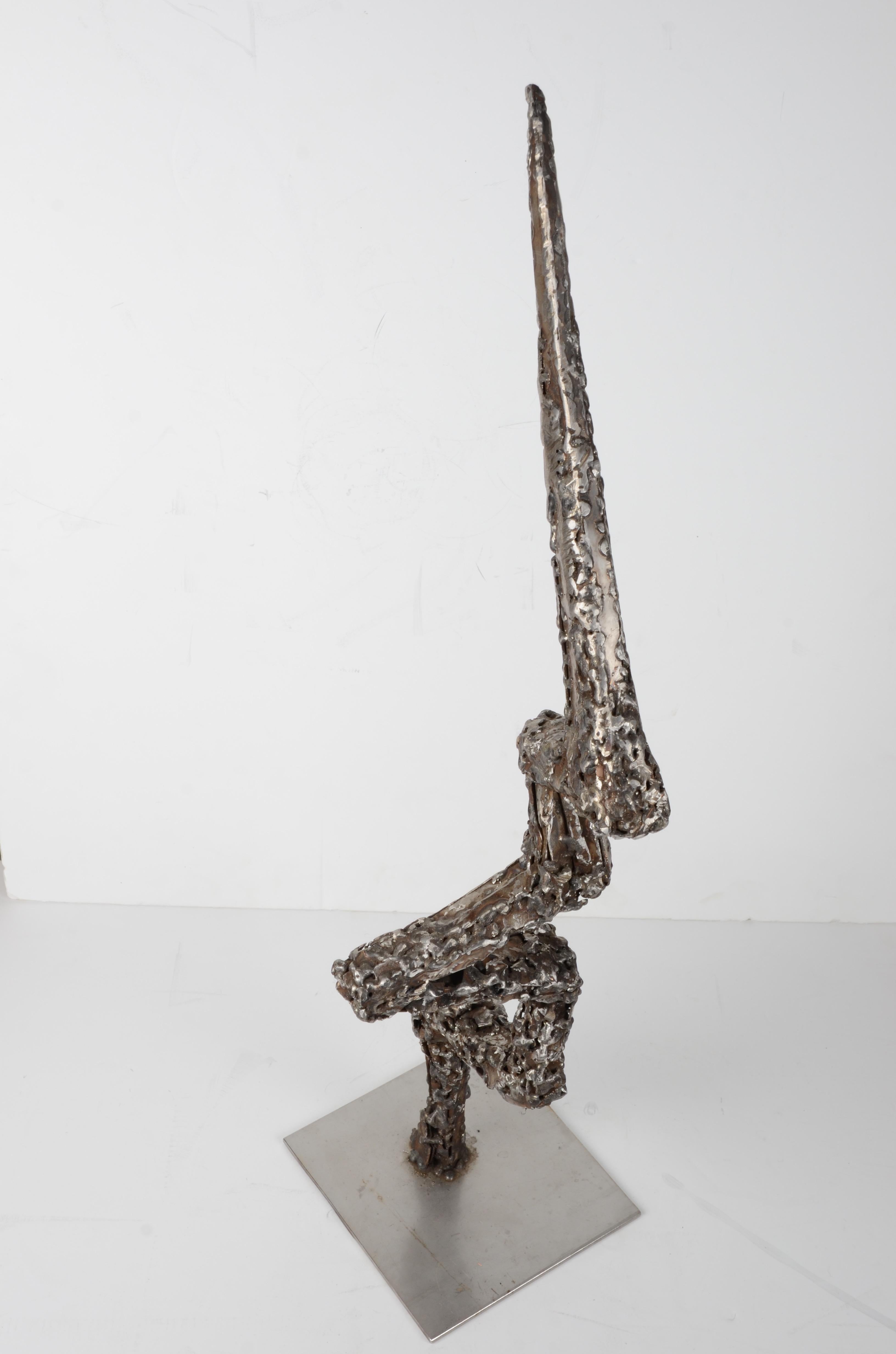 Suédois Torsten Treutiger (1932-2019), sculpture PROFIL II en vente