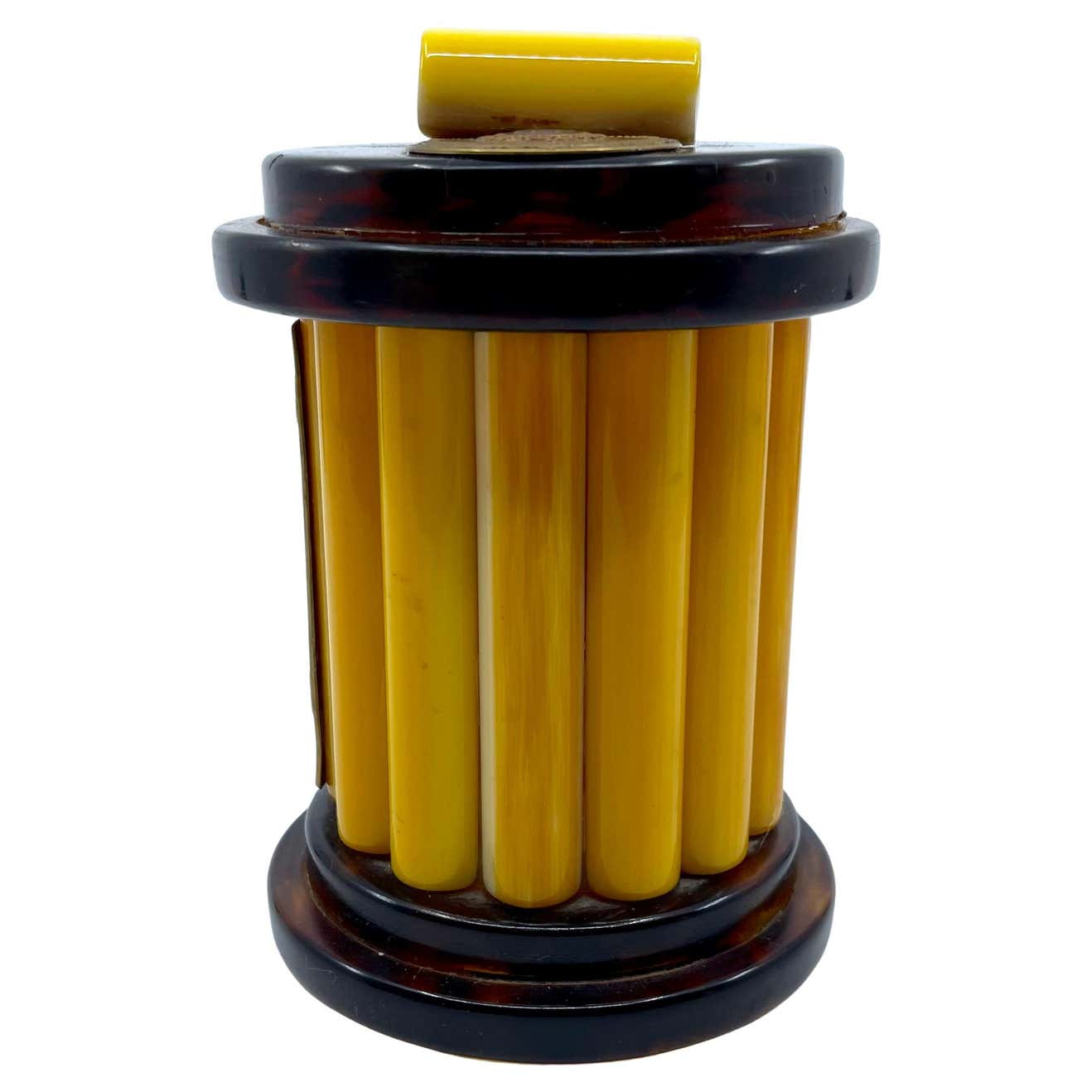 Tortoise Bakelite Box For Sale at 1stDibs