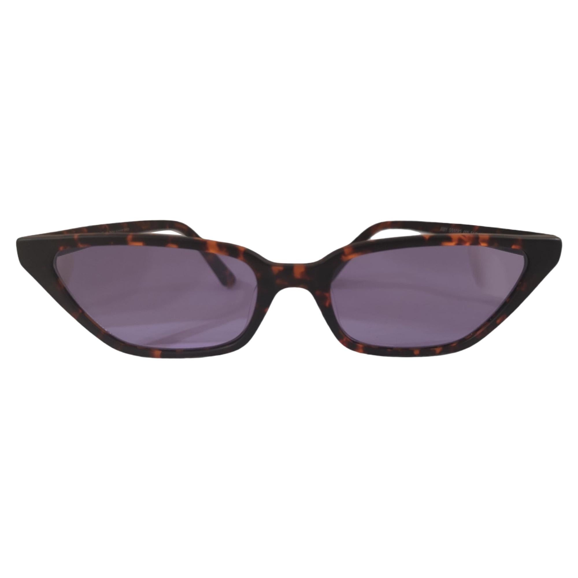 Tortoise purple sunglasses NWOT