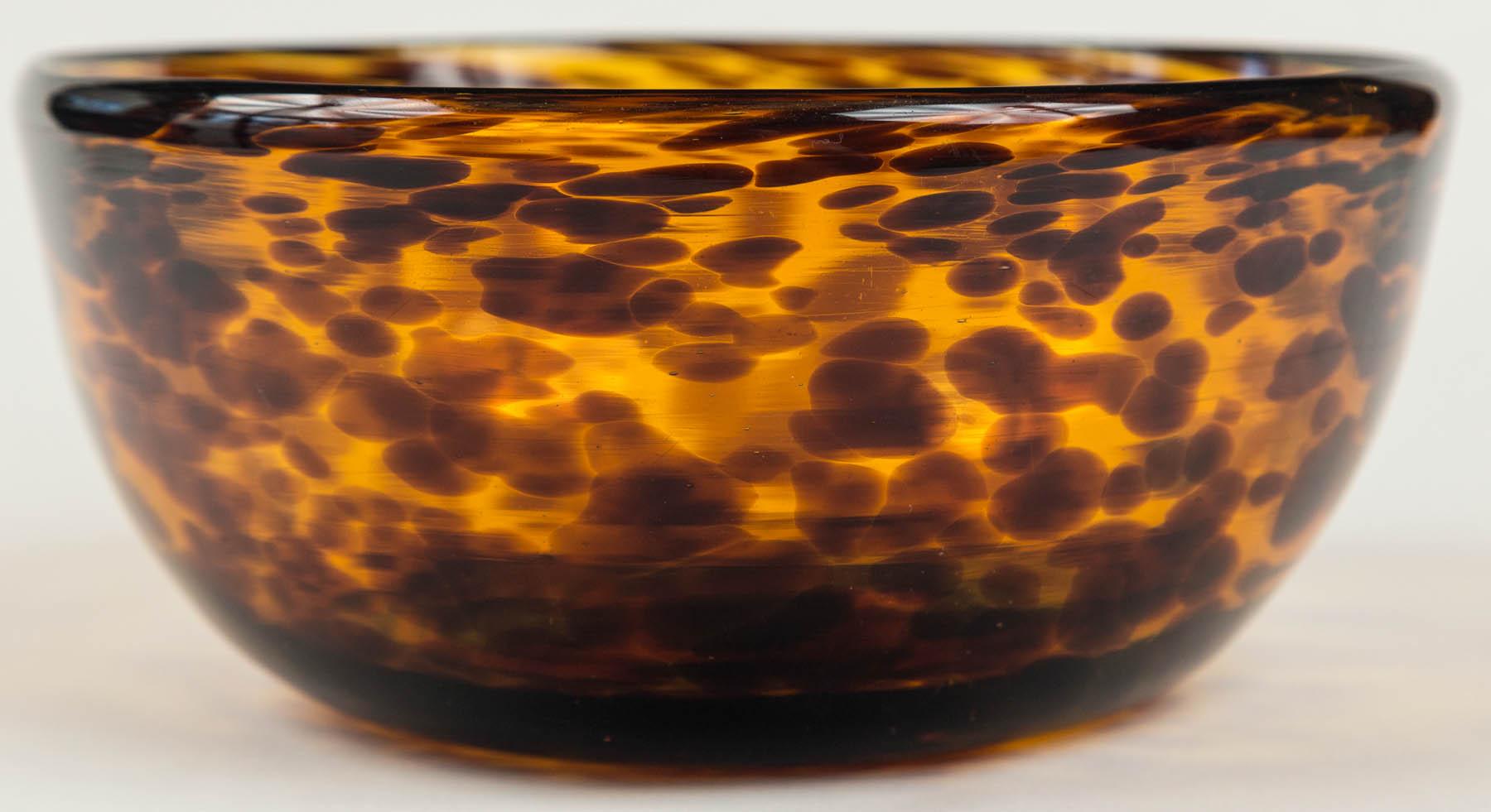 tortoise glass bowl