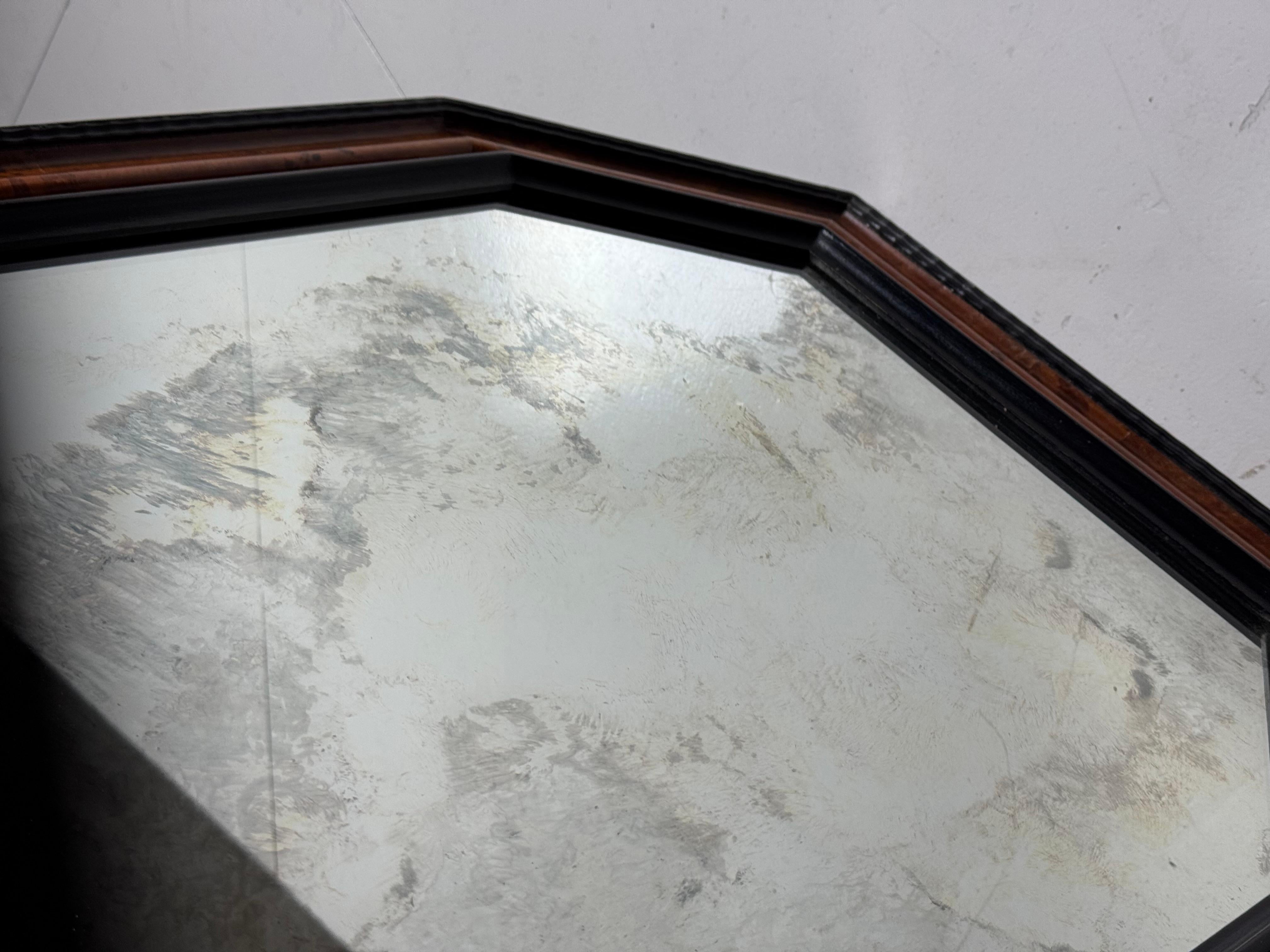 Tortoise shell mirror early 20th century For Sale 13