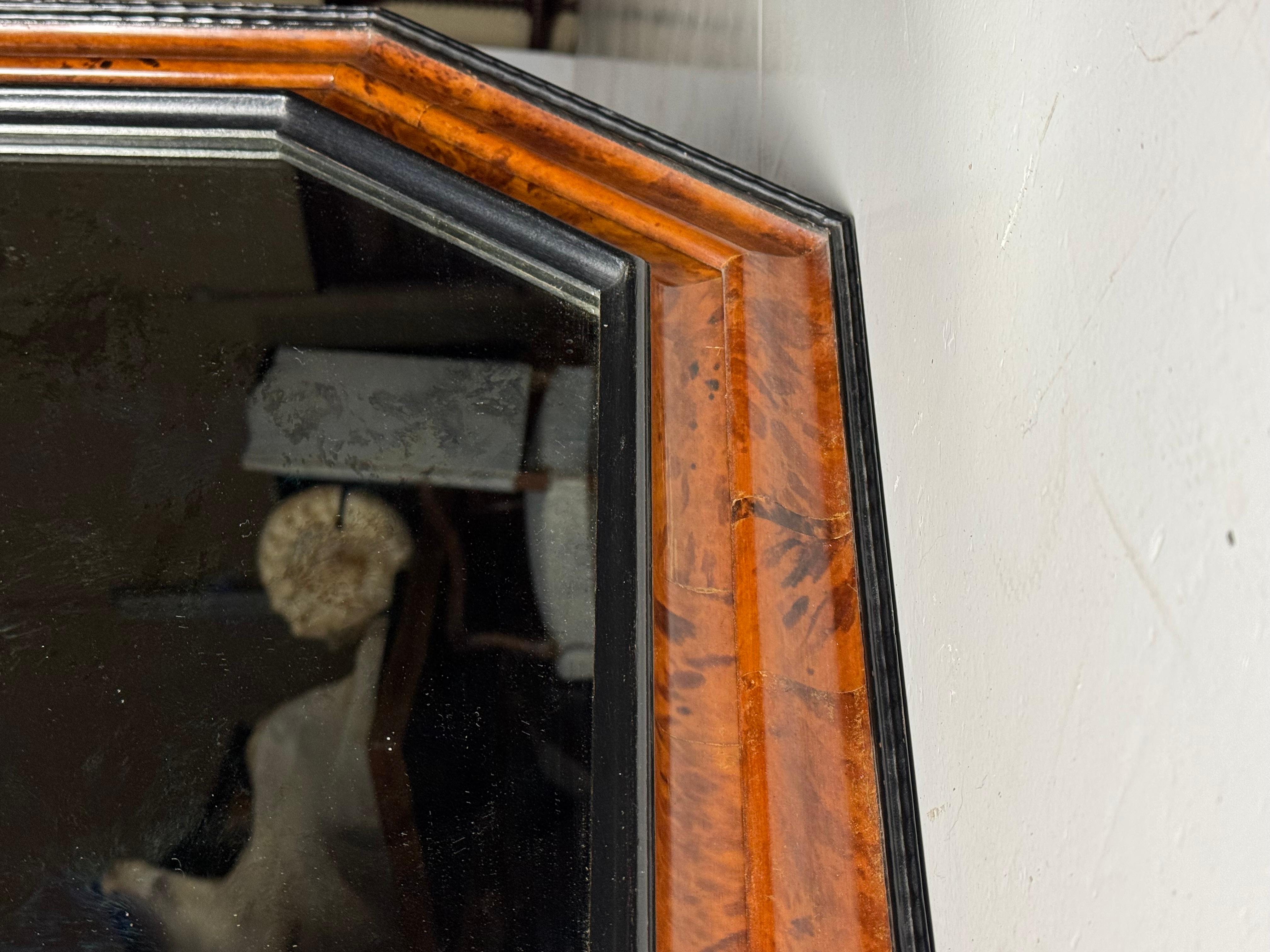 Tortoise shell mirror early 20th century For Sale 1