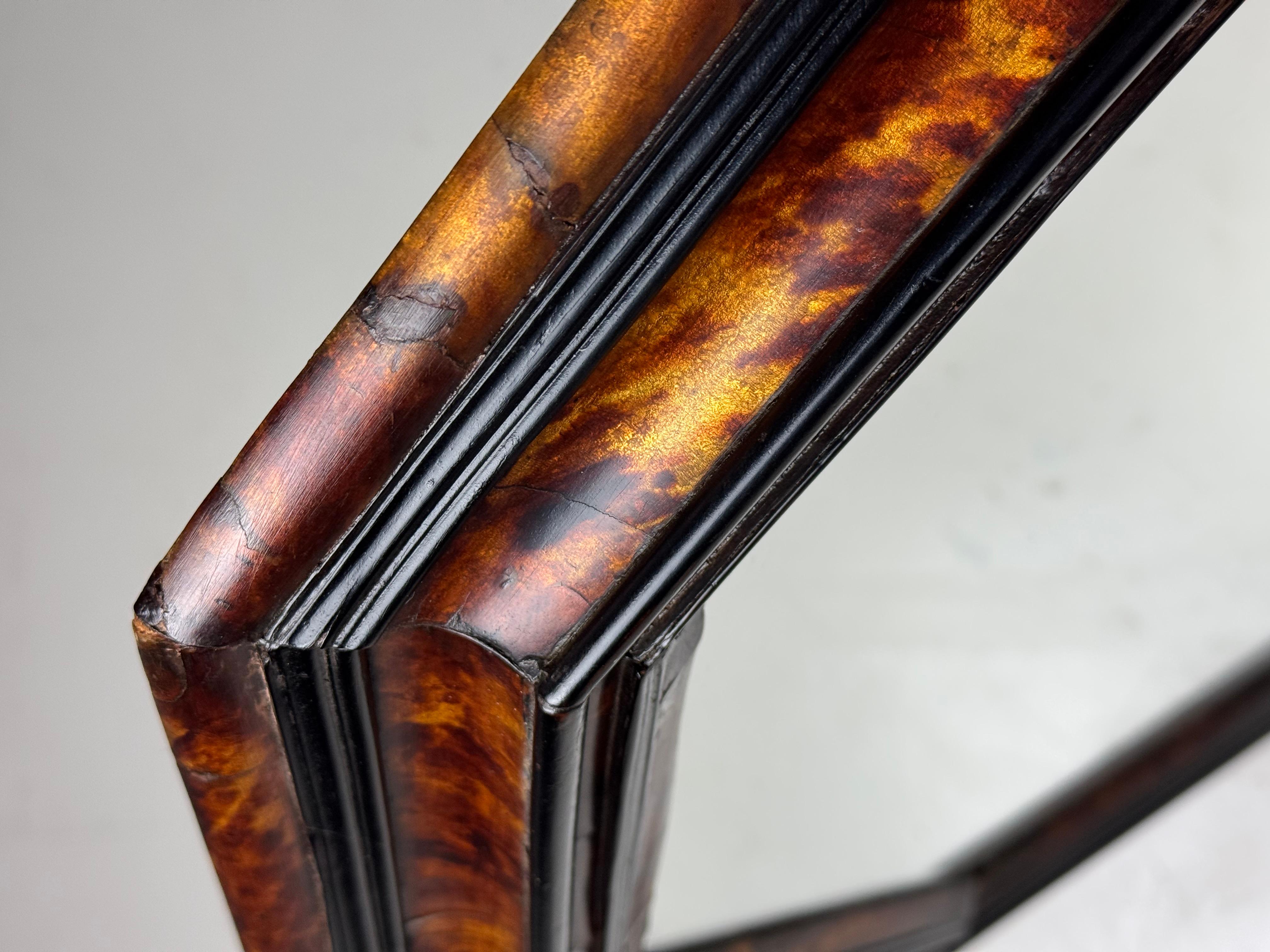 Tortoise shell mirror For Sale 2