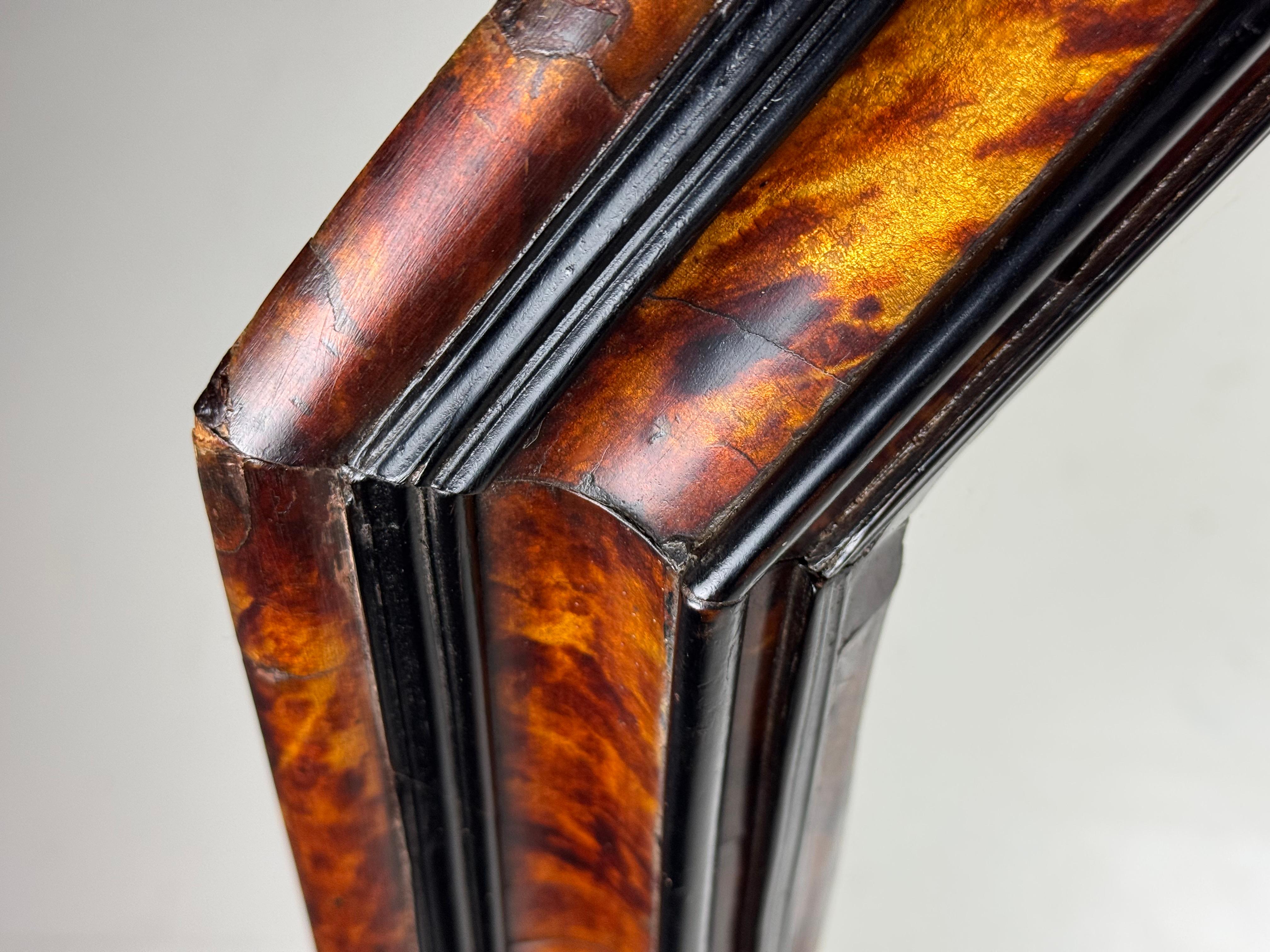 Tortoise shell mirror For Sale 3