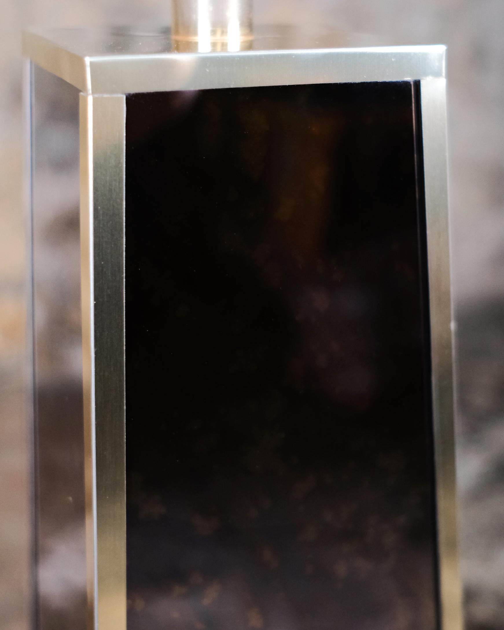 French Tortoise shell table lamp, France, 1980s For Sale