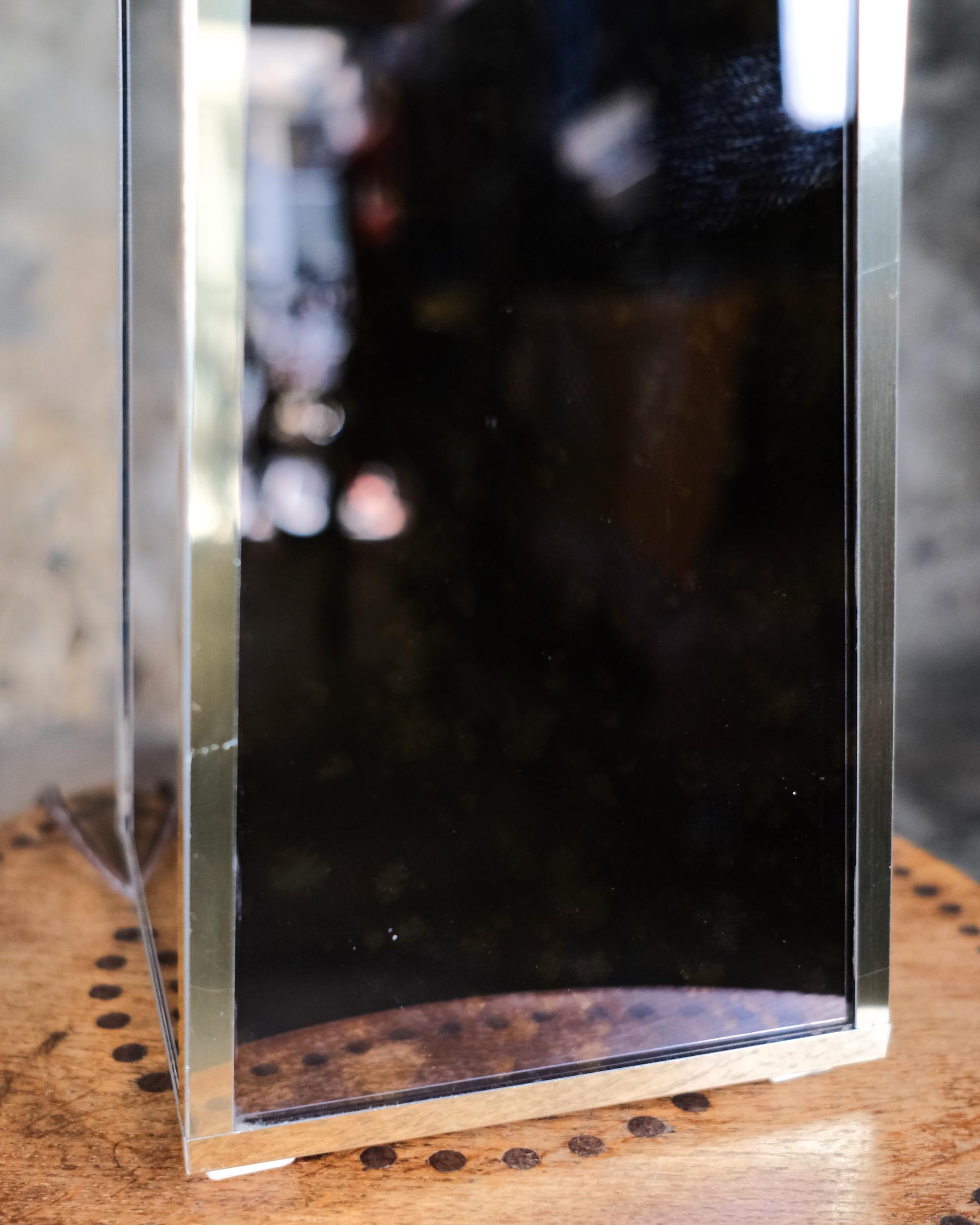 Tortoise shell table lamp, France, 1980s In Good Condition For Sale In Lyon, FR