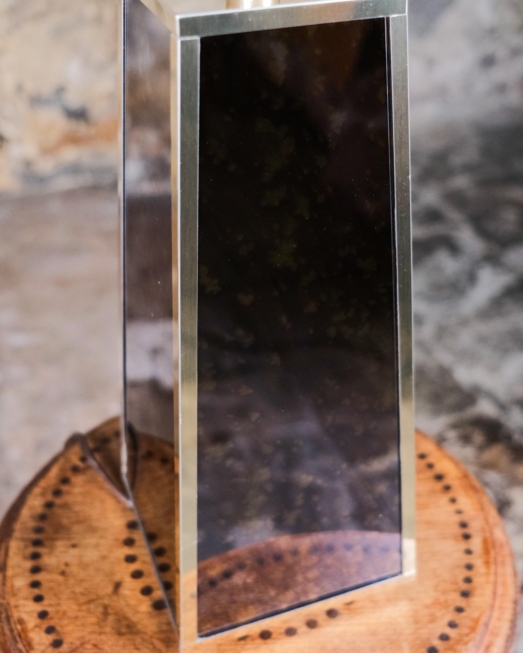 Late 20th Century Tortoise shell table lamp, France, 1980s For Sale