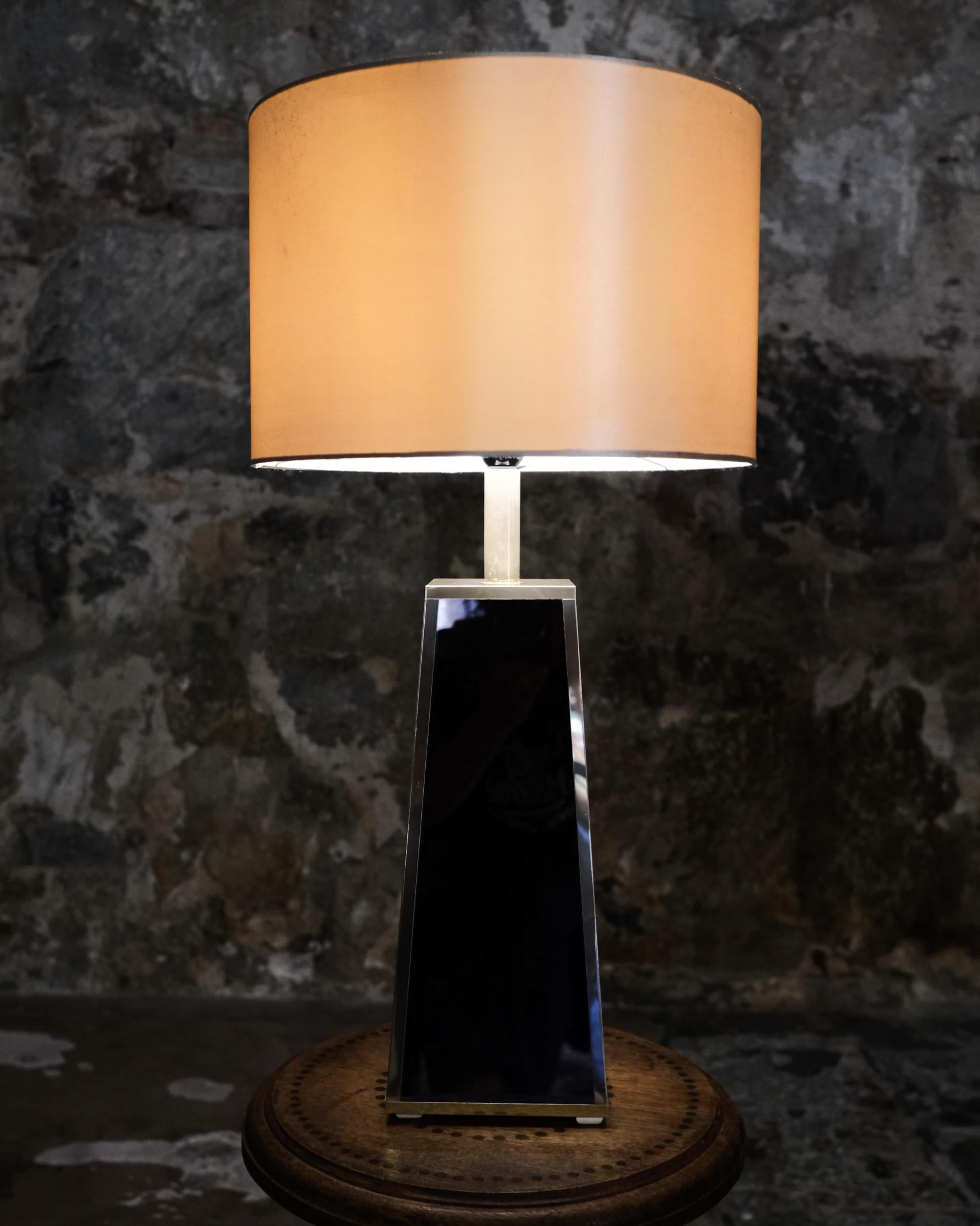 Tortoise shell table lamp, France, 1980s For Sale 1