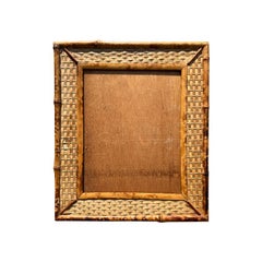Tortoise Shell, Tiger Wood or Scorched Bamboo Photo Frame 8" x 10"