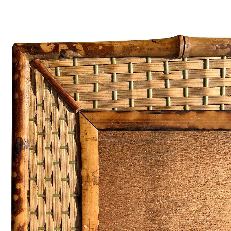 British Colonial Tortoise Shell, Tiger Wood or Scorched Bamboo Photo Frame 8