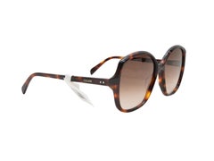 Celine Schildpatt-Sonnenbrille in Übergröße