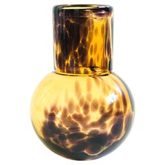 Tortoiseshell Glass Bedside Carafe