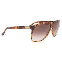 Tortoiseshell Gucci Aviator Sunglasses
