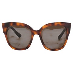 Tortoiseshell Gucci Studded Sunglasses
