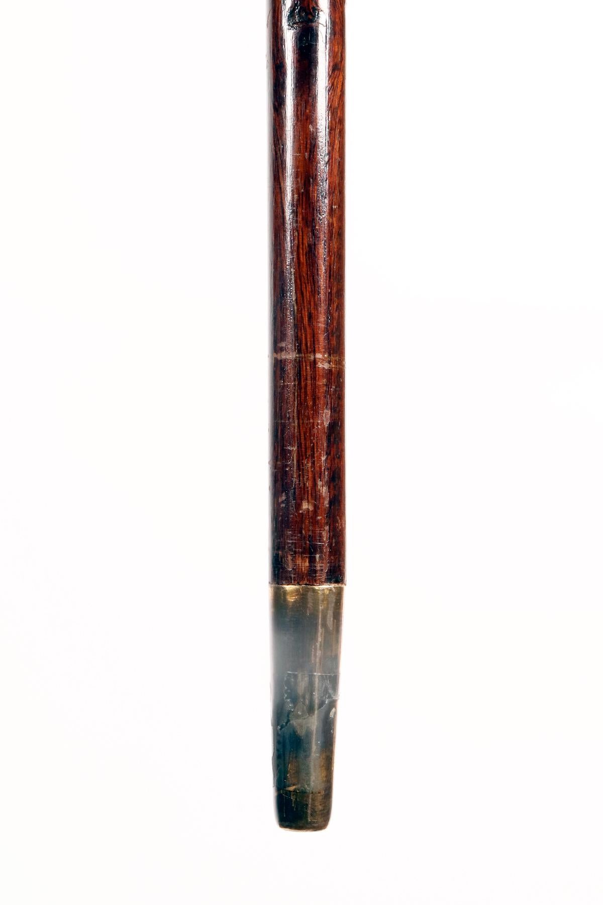 Canne bijou en écaille, signée Manolo-Arnould, France 1900. en vente 9