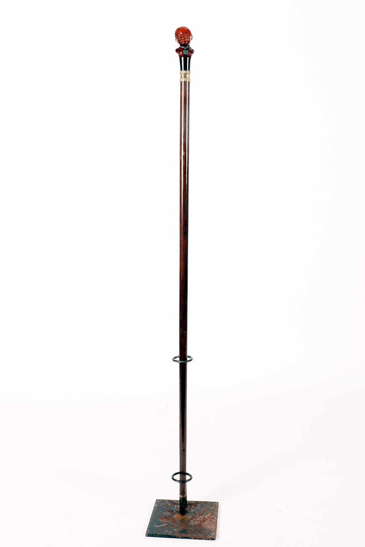 Canne bijou en écaille, signée Manolo-Arnould, France 1900. en vente 10