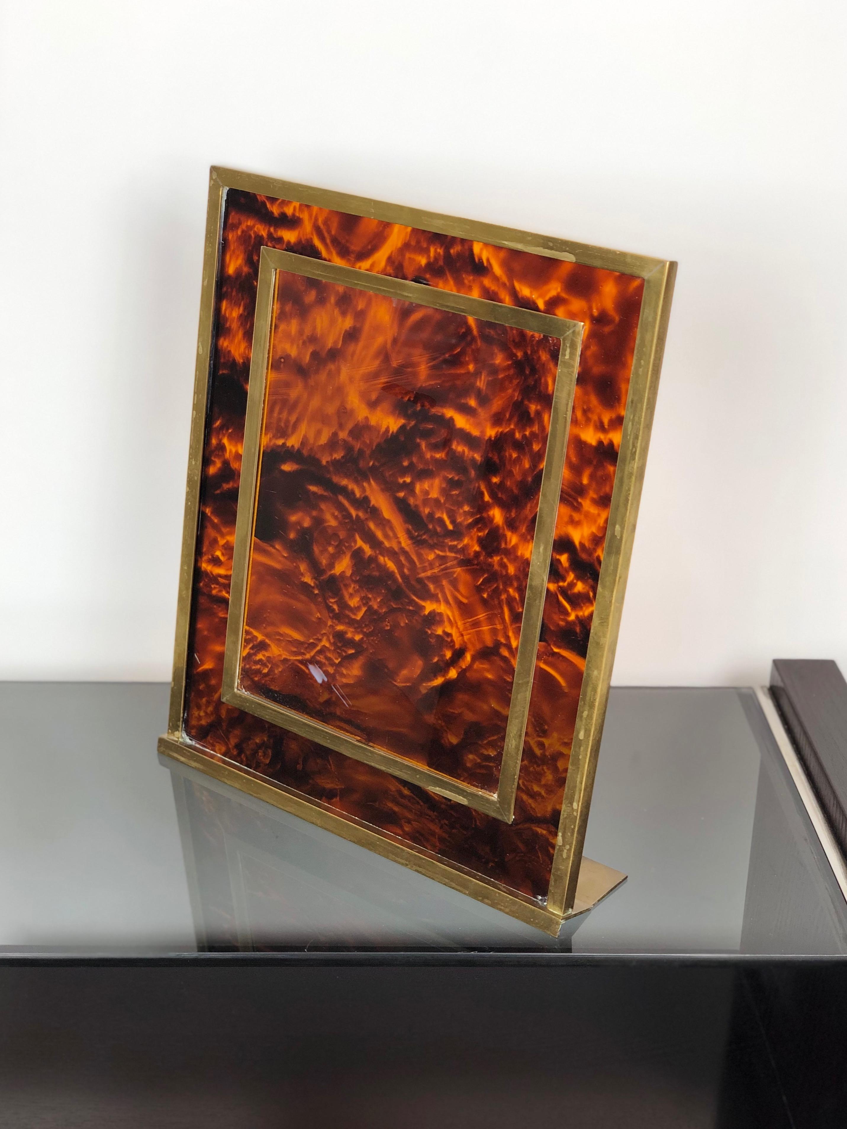 tortoise shell picture frame