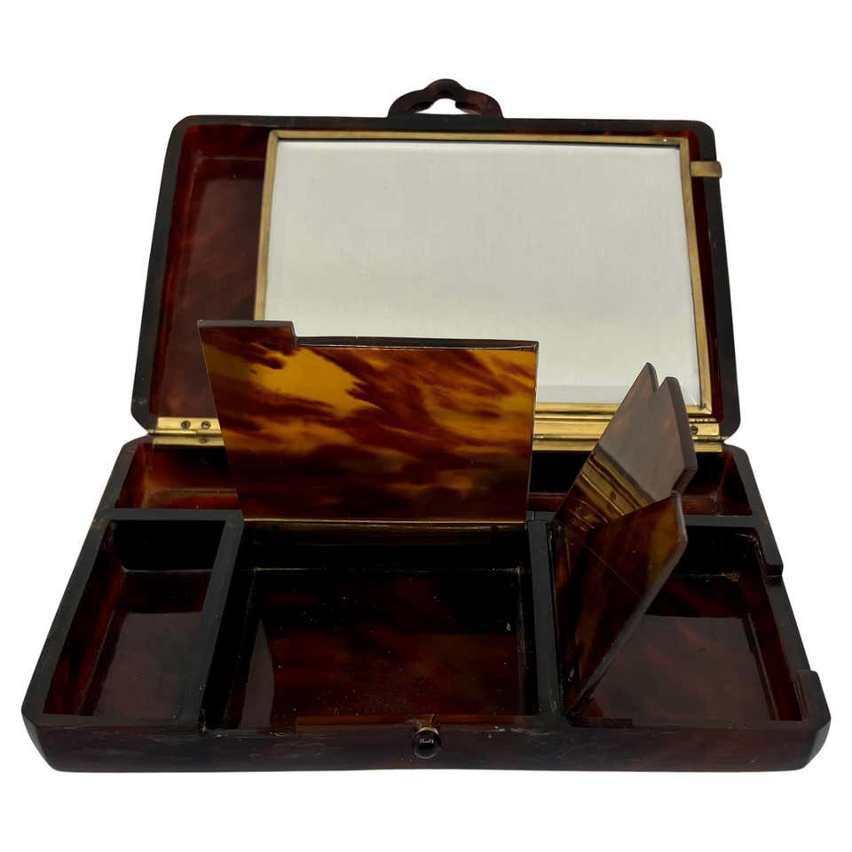 Tortoise Shell Boxes - 80 For Sale at 1stDibs | antique tortoise shell ...