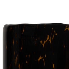 Tortoiseshell Pattern Glass Hurricane