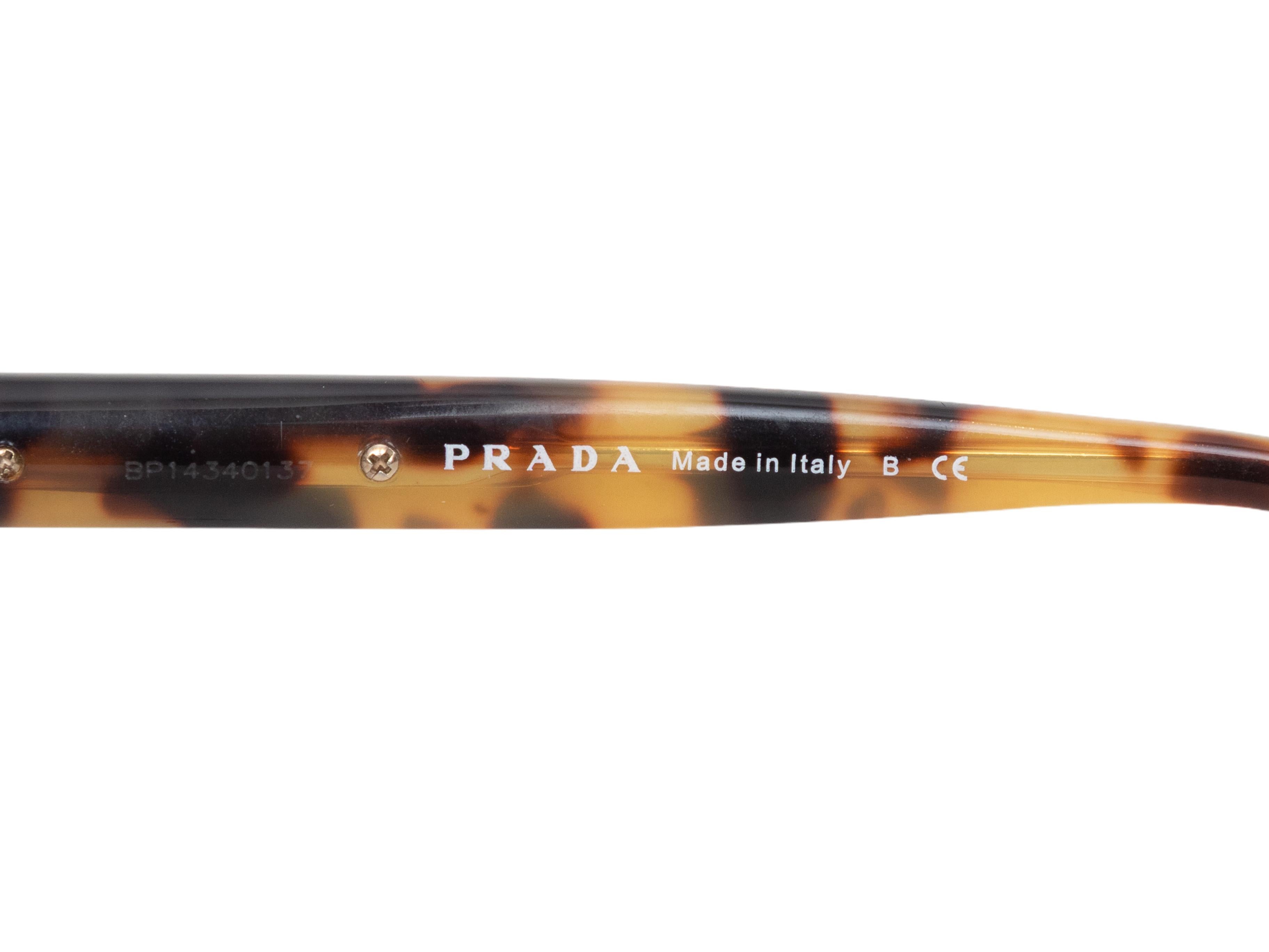 Occhiali Prada Cat-Eye tartarugati In condizioni buone in vendita a New York, NY