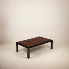 Tortoiseshell Table by Roberto Jodice for Ottini Milano, 1975