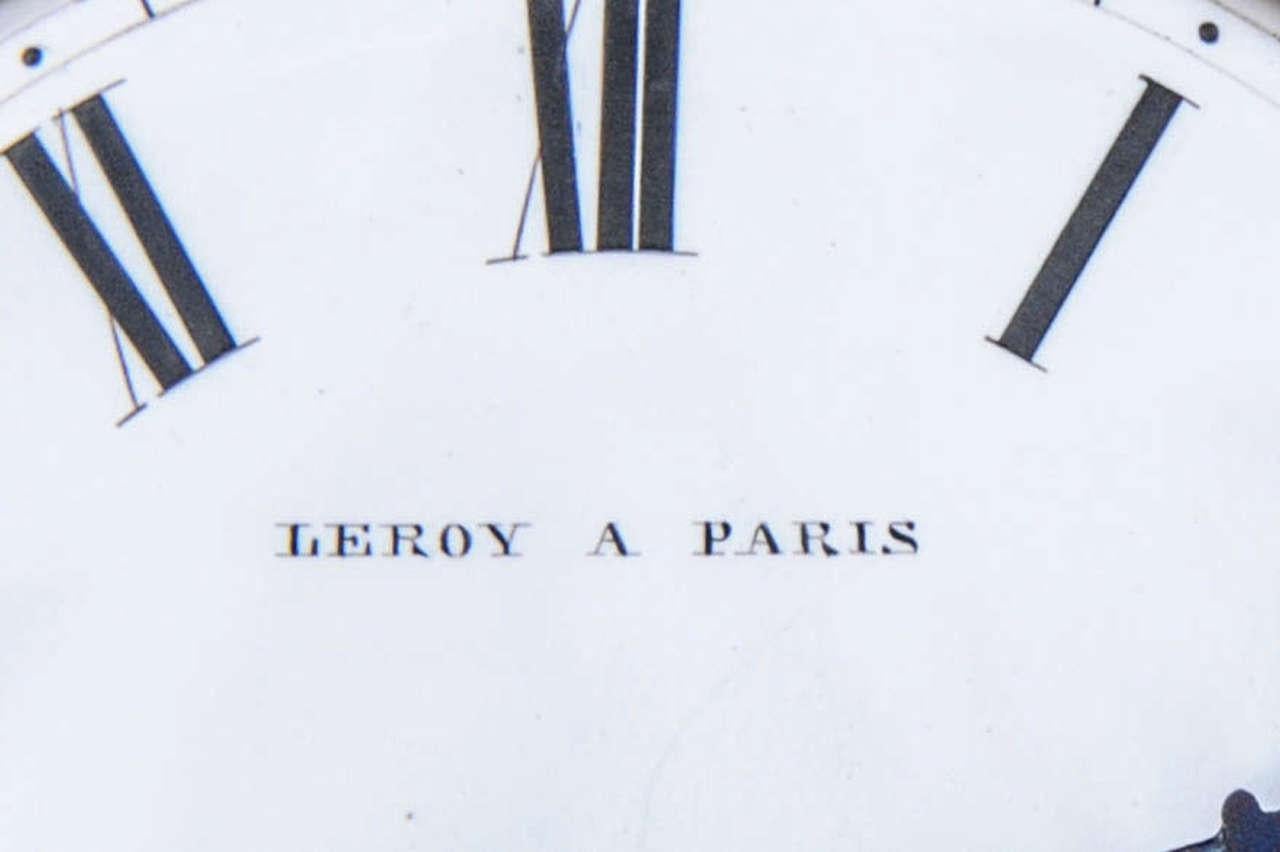 Reloj de sobremesa de carey de Leroy a Paris siglo XIX en venta
