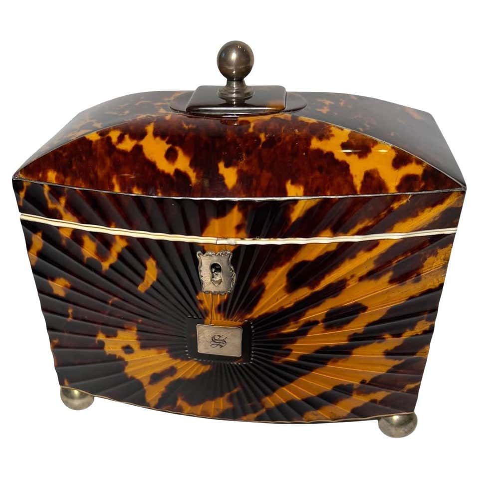 Tortoise Shell Boxes - 83 For Sale at 1stDibs | antique tortoise shell ...
