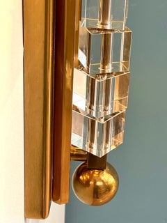Tortona Brass Lampshade Wall Sconce Mid-Century Modern Lighting