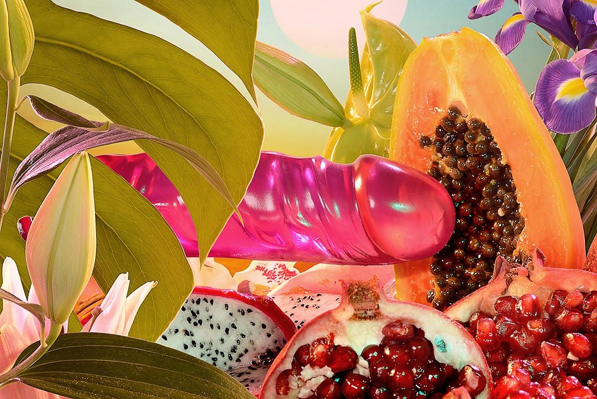 Galatea 11 - Contemporary photography, Pop Art, Nude, Erotic, Exotic fruits
