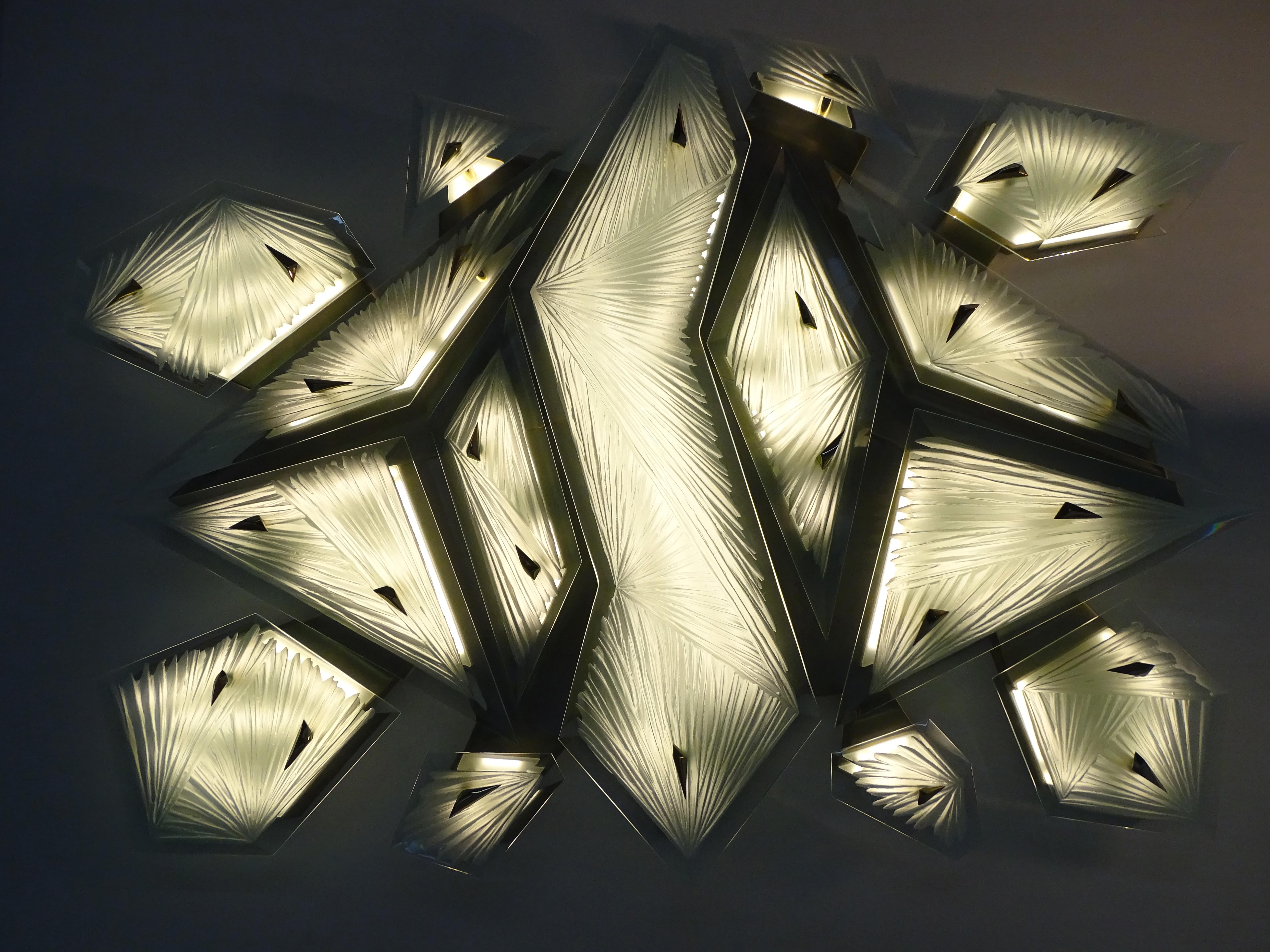 ''Tortuga'' Light Sculpture Wall For Sale 6