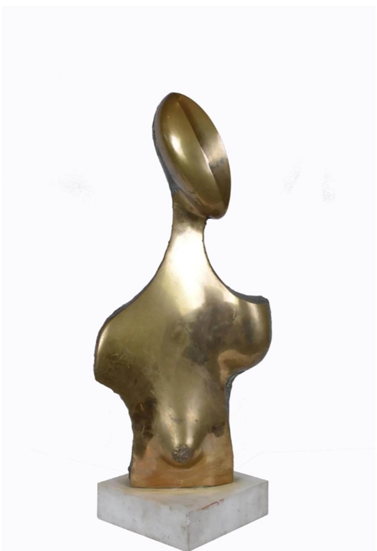 „Tortura“ eine Bronzeskulptur von Antonio Kieff Grediaga, Nummer 2/6 (Minimalistisch) im Angebot