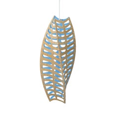 Toru Large Pendant Lamp in Bamboo Plywood by David Trubridge