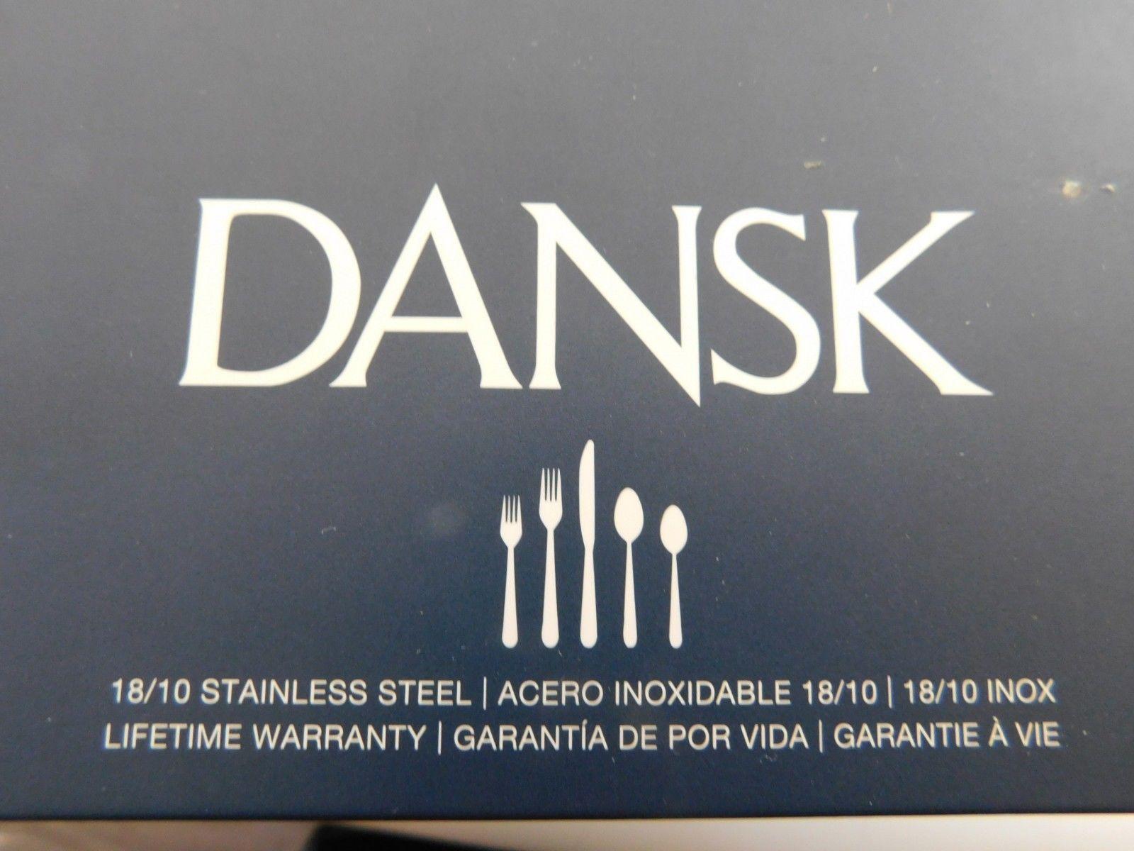 Torun by Dansk Stainless Steel Flatware Set Service for Eight New 40 Pieces 2