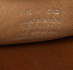 Tory Burch Beige Snakeskin Embossed Leather Driving Loafers Size 36