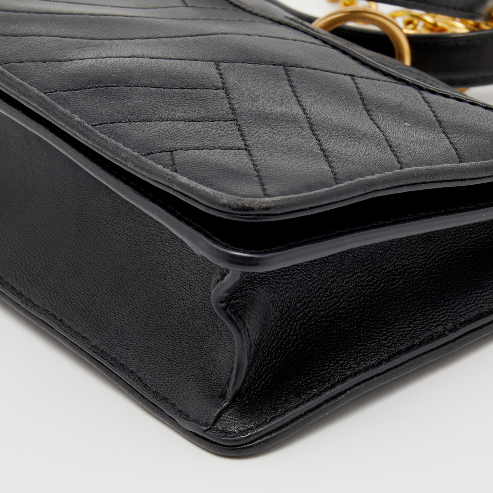 Tory Burch Black Leather Alexa Shoulder Bag 5