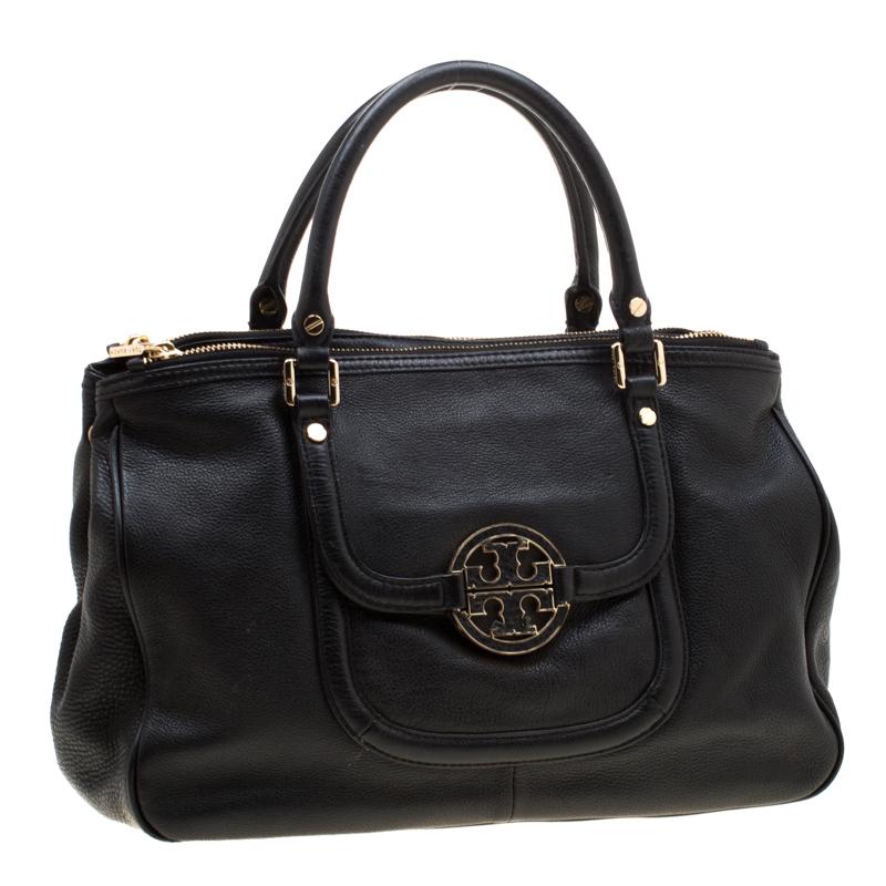 Tory Burch Black Leather Amanda Hobo For Sale at 1stDibs amanda