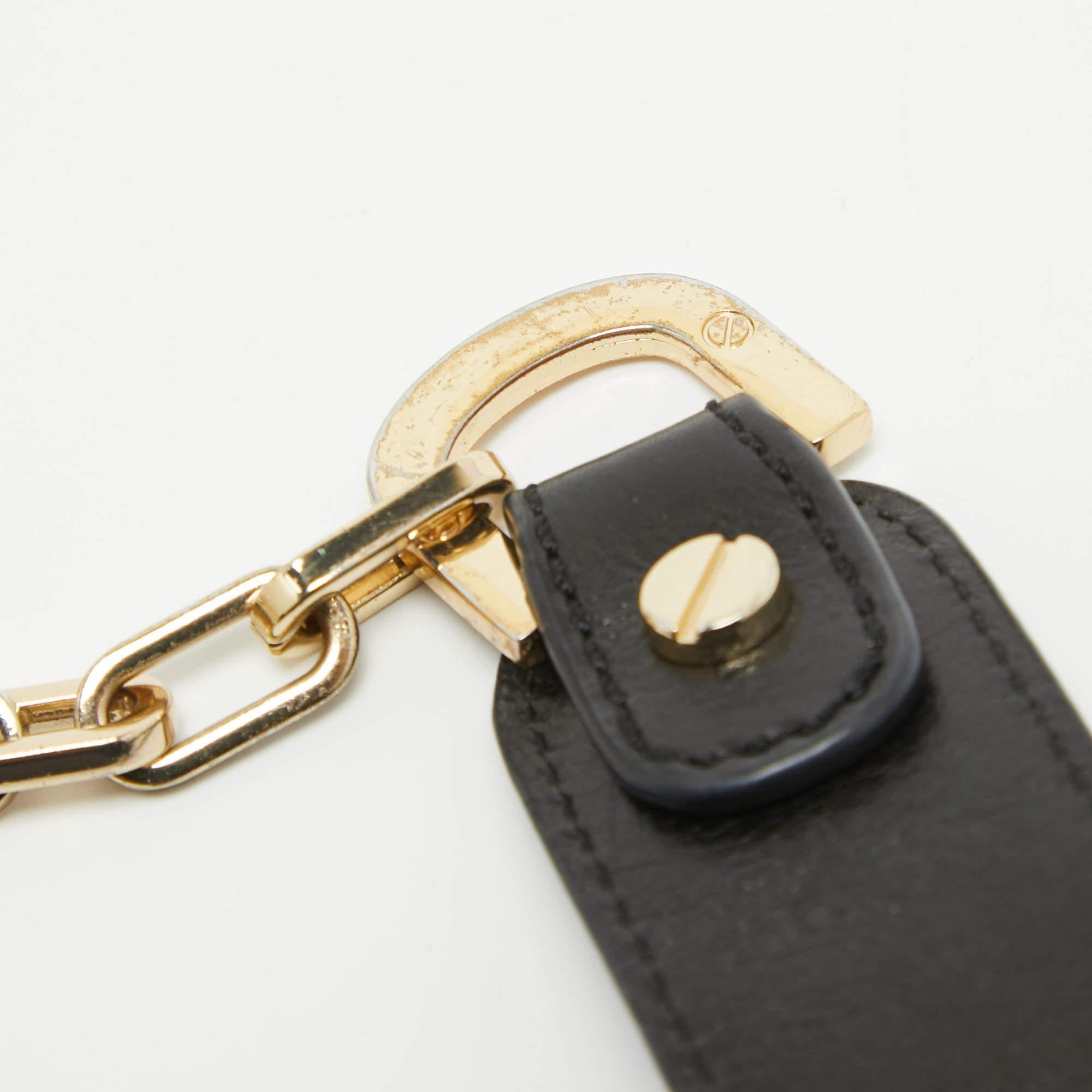 Tory Burch Black Leather Reva Chain Flap Bag 4