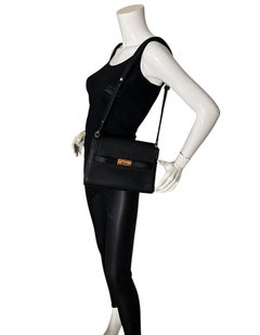 Tory Burch Black Lee Radziwill Convertible Shoulder/ Crossbody Bag