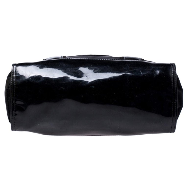 Tory Burch Ella Nylon Tote Bag in Black “ Stain”