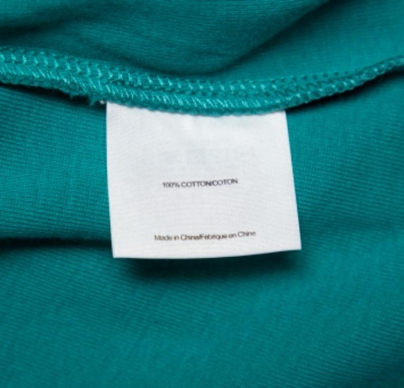 Polo de punto de algodón azul Tory Burch M en Bueno Estado en Dubai, Al Qouz 2
