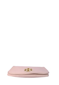 Tory Burch Blush Pink Reva Leather Shoulder Bag