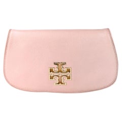 Tory Burch Blush Pink Reva Leather Shoulder Bag