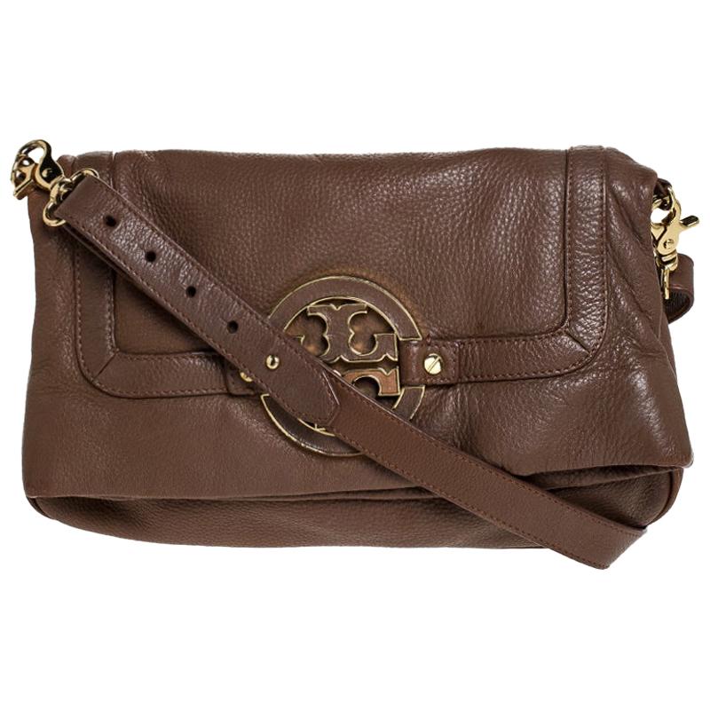 tory burch brown crossbody bag