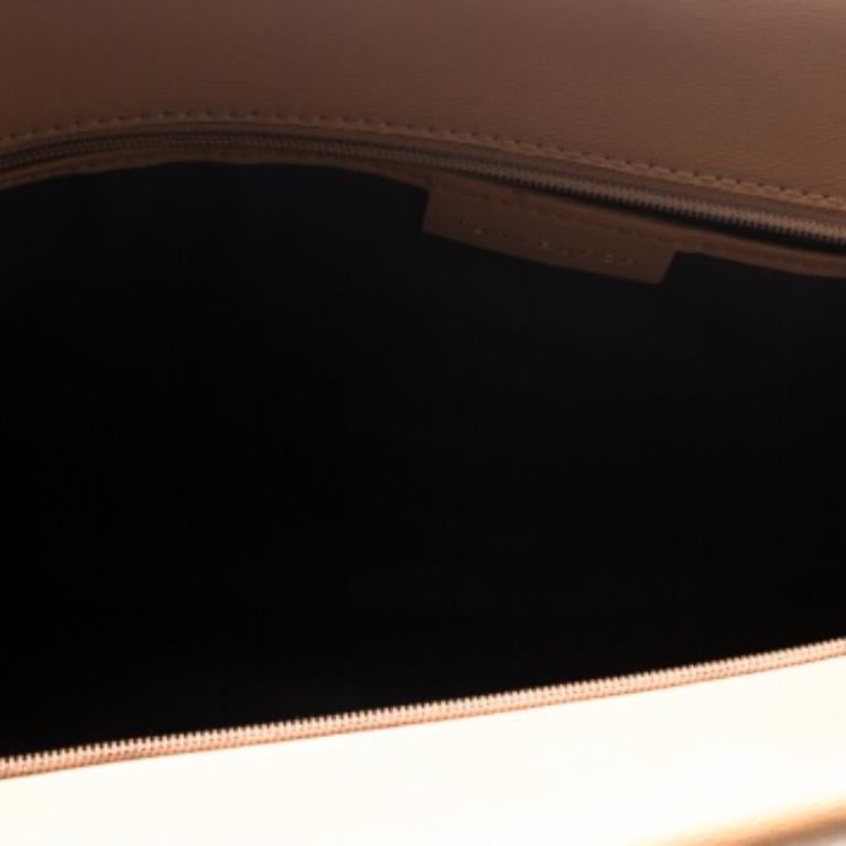 Tory Burch Große Parker-Tasche aus braunem Leder im Angebot 3